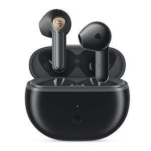 Навушники SoundPEATS Air3 Deluxe HS Bluetooth 5.3 з LDAC Hi-Res Audio напіввставні з мікрофоном ENC драйвер 14.2 мм виявлення у вусі ігровий режим керування через додаток 20 годин - Фото 1