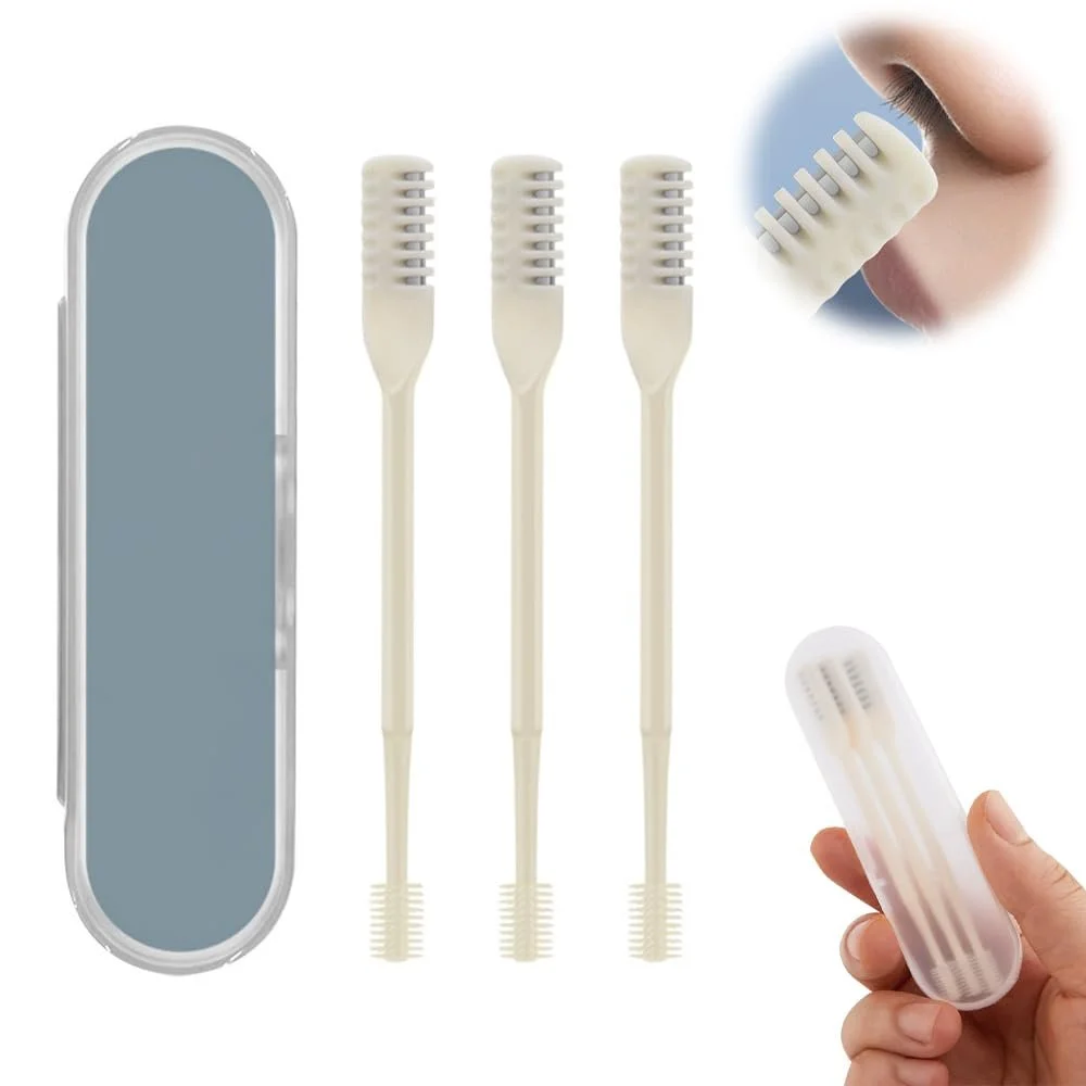 Тример для носа KUWUNG 2-в-1 2024 Подвійний Кремово-жовтий, фото №1