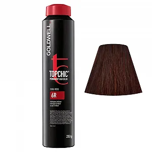 Краска для волос Goldwell Topchic Cool reds 6R Mahogany brilliant 250мл - Фото 1