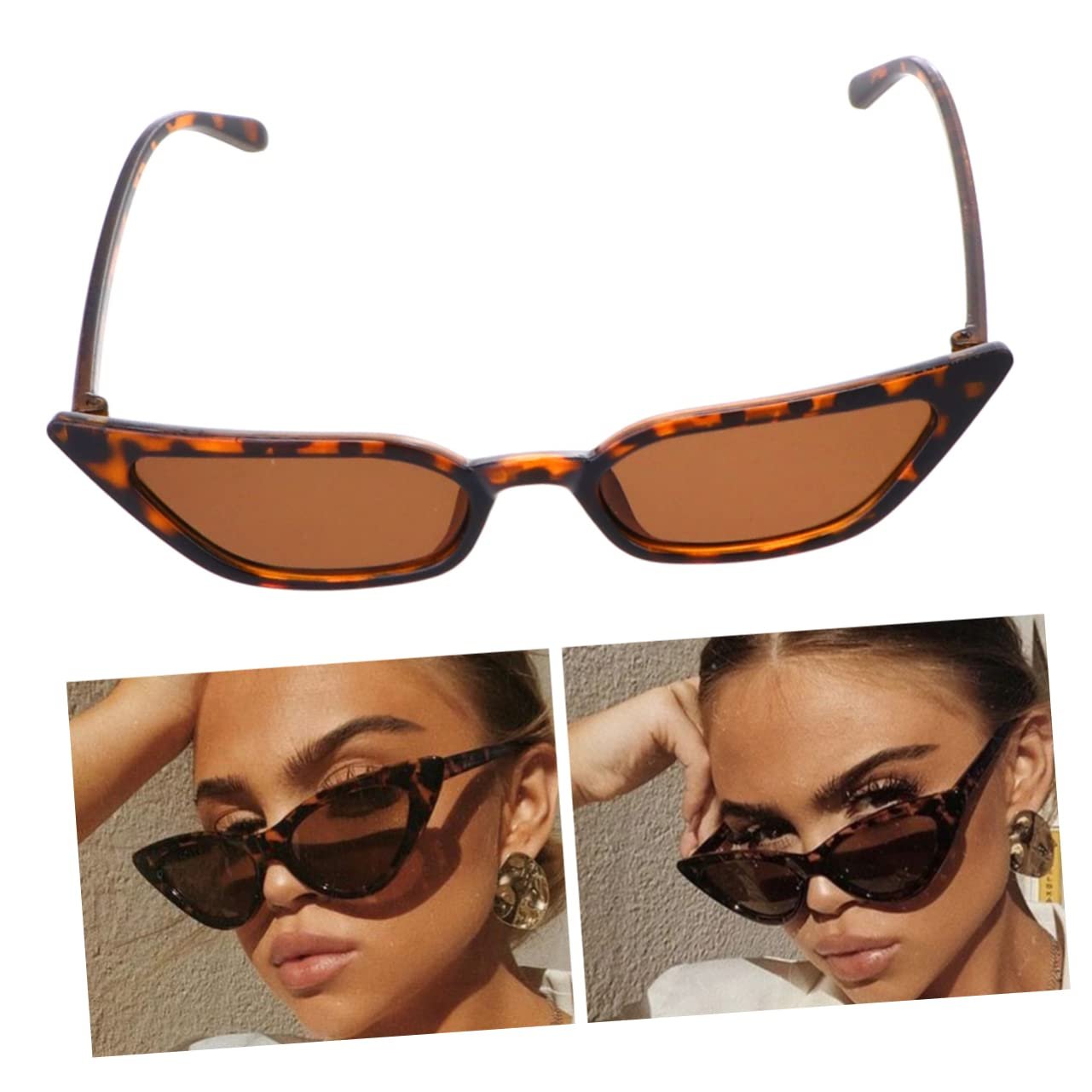 Сонцезахисні окуляри PACKOVE Котяче око Маленька оправа, фото №4