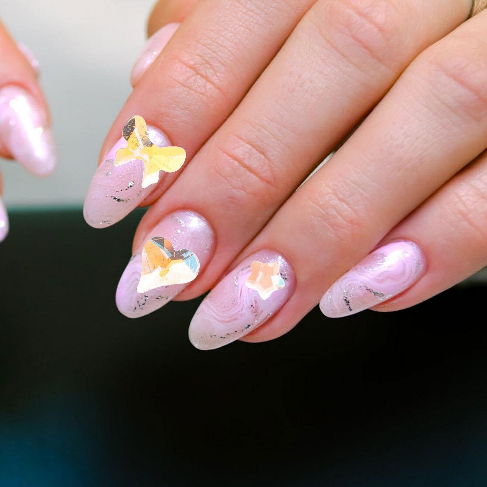 Стразы FOMIYES для ногтей, украшения для маникюра, наборы страз, фото №3