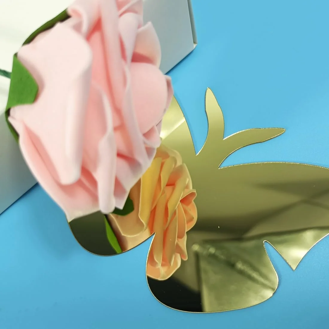 Дзеркальний декор Метелики 36 штук Акрилові 3D наклейки B Style Чорний, фото №6