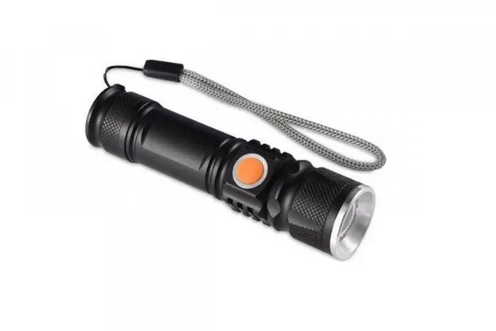 Фонарик ручної Bailong BL-616-T6 USB зарядки, фото №3