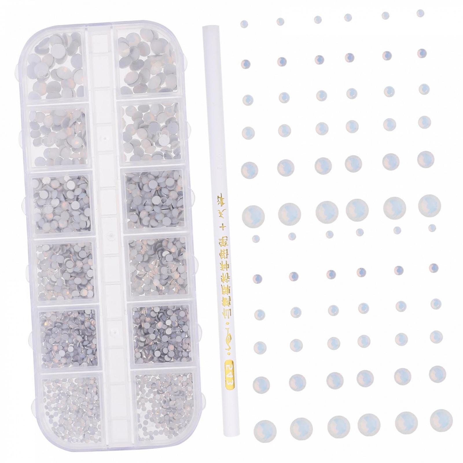 Набор для ногтей, драгоценные камни, декор для ногтей, жемчуг для ногтей, наклейки для ногтей, украшения для ногтей, основа, хрустальное стекло, фото №1