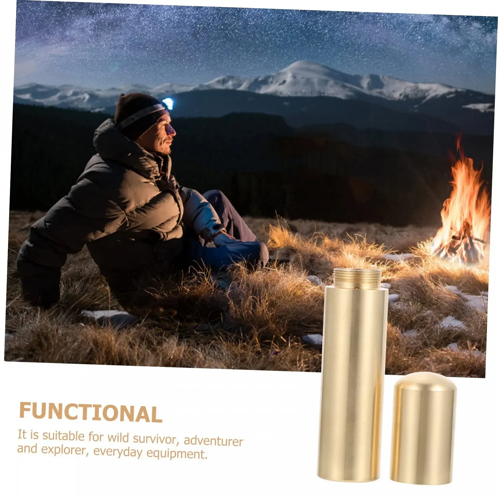 Контейнер Yardwe Металевий органайзер для кемпінгу Портативний маленький, фото №6