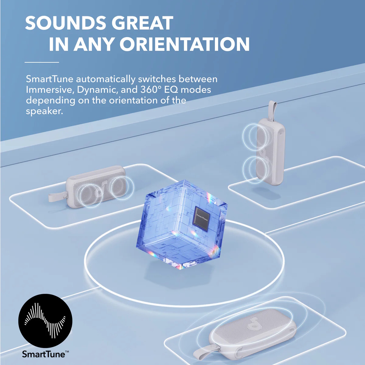 Портативна колонка Anker Soundcore Motion 300 Blue Hi-Res LDAC 30Вт IPX7 Bluetooth 5.3 (Soundcore Motion 300), фото №8