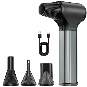 Електрична повітродувка KACNON 330000 RPM Турбо Акумуляторна - Фото 1