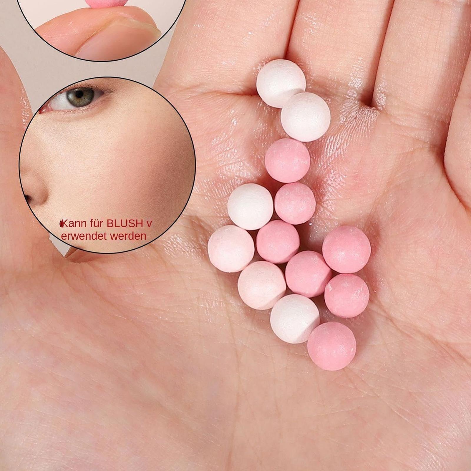 Пудра Twinkling Cosmetics Fixing Powder Ball, рассыпчатая, 5.7 x 5.7 x 2.8 см, фото №4