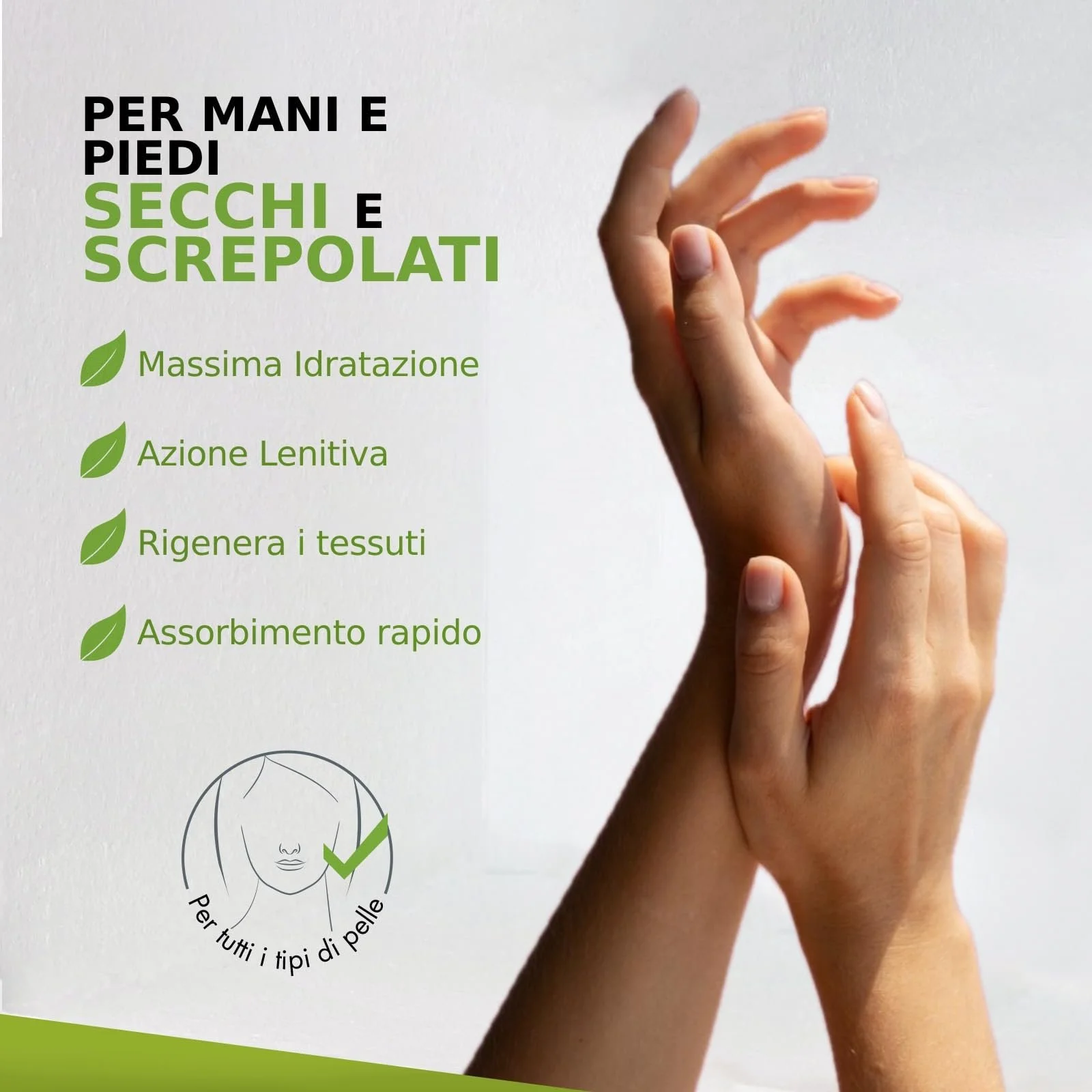 Крем для рук La Lumaca Va С муцином улитки, миндальным маслом и маслом ши Восстанавливающий и питательный 50 мл, фото №3