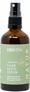 Сироватка Hair Active з CBD, Зменшує випадіння волосся та зміцнює корінь волосся, з ефектом проти сивини - Фото 1