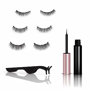 Набір MBW Magnetic Вії Водостійка Підводка Набір з 3 Магнітних Вій Натуральний вигляд Багаторазові - Фото 1