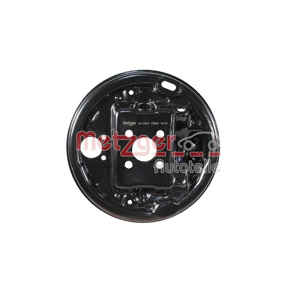 Гальмівний щит METZGER 6117007 для RENAULT задня вісь зліва, фото №1