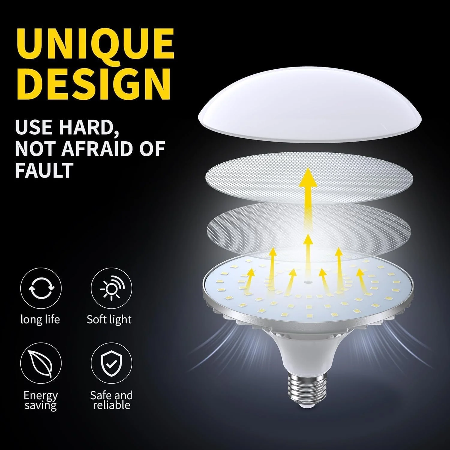 Комплект студійного освітлення RaLeno PS075 / 50 Вт / 5500 К / 40 х 40 см, фото №4