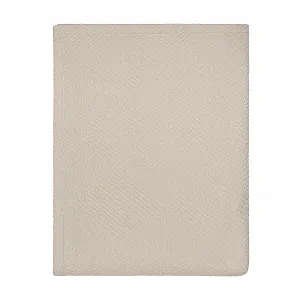 Покрывало URBANARA Eviera 220 x 240 см Хлопок (BCI) Натуральный synthetic.ua - Фото 1