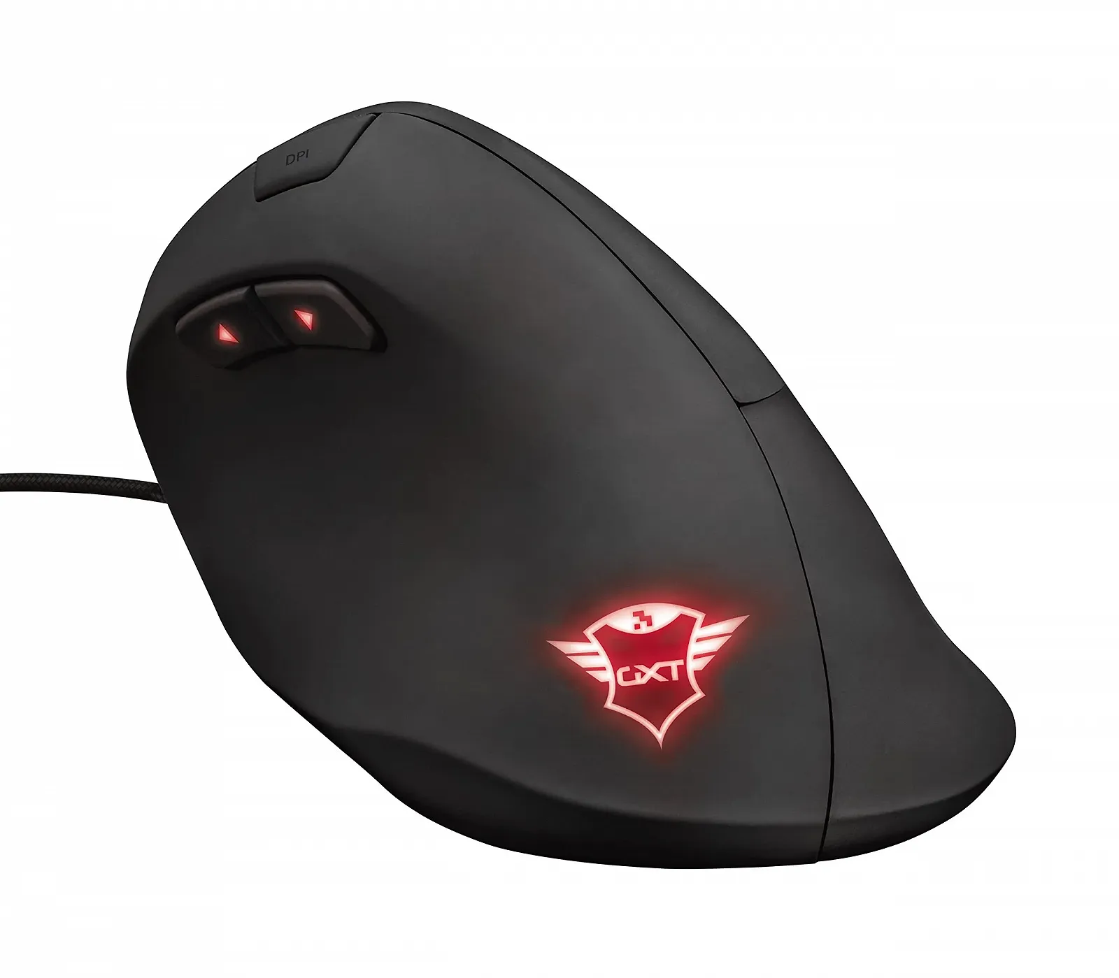 Мышь игровая Trust Gaming GXT 144 Rexx вертикальная эргономичная, 250-10000 DPI, 6 кнопок, черная, фото №9
