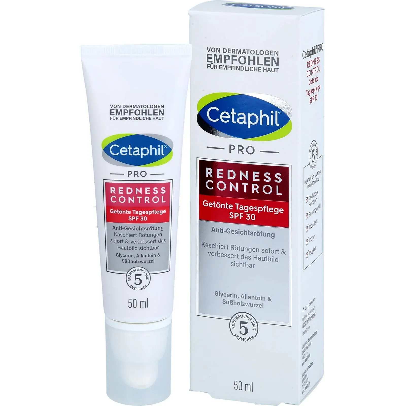 Денний тонуючий крем Cetaphil RednessControl SPF30, фото №2 Денний тонуючий крем Cetaphil RednessControl SPF30, фото №2