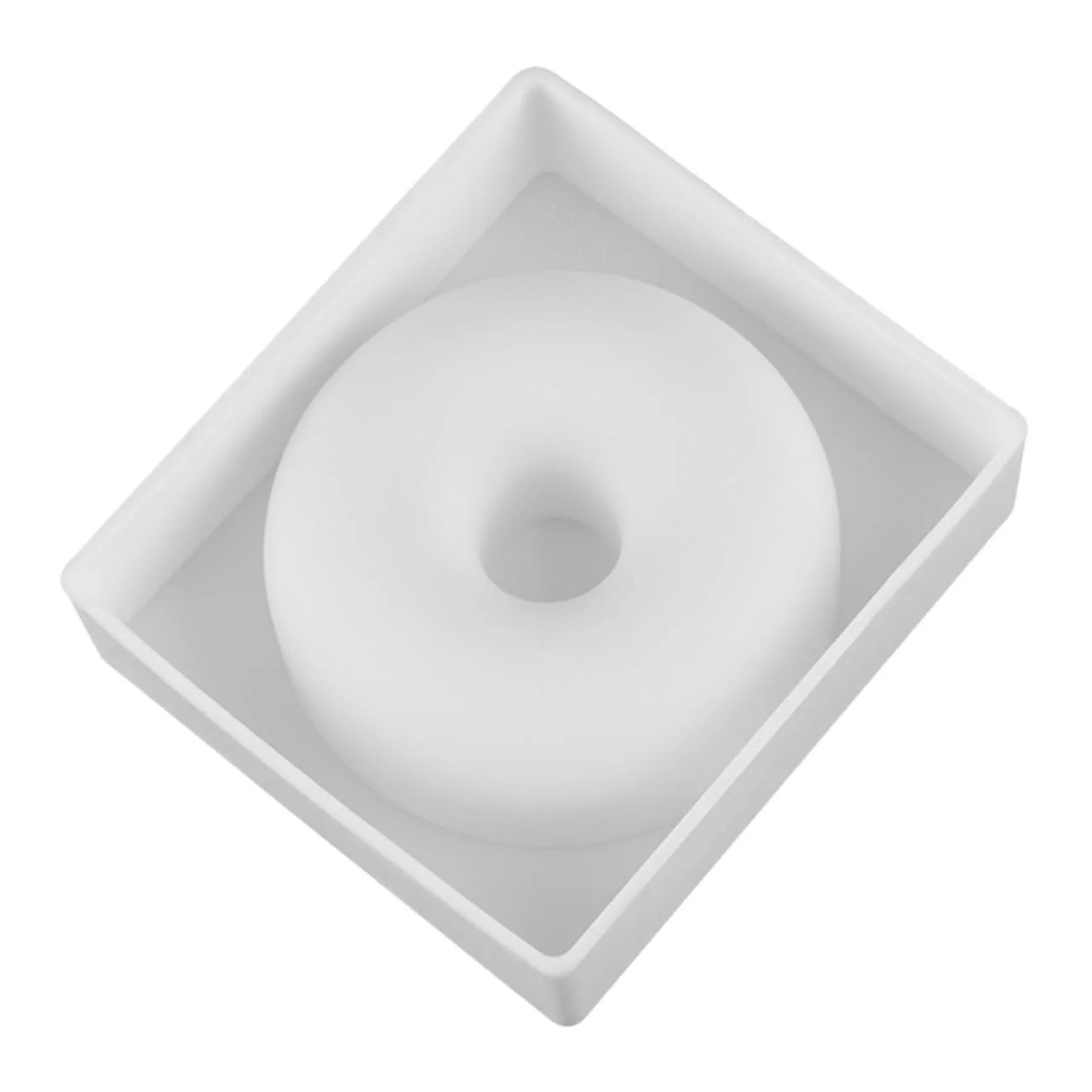 Силиконовые формы для пончиков Mobestech набор 2 шт., белые, антипригарные, гибкие, фото №4