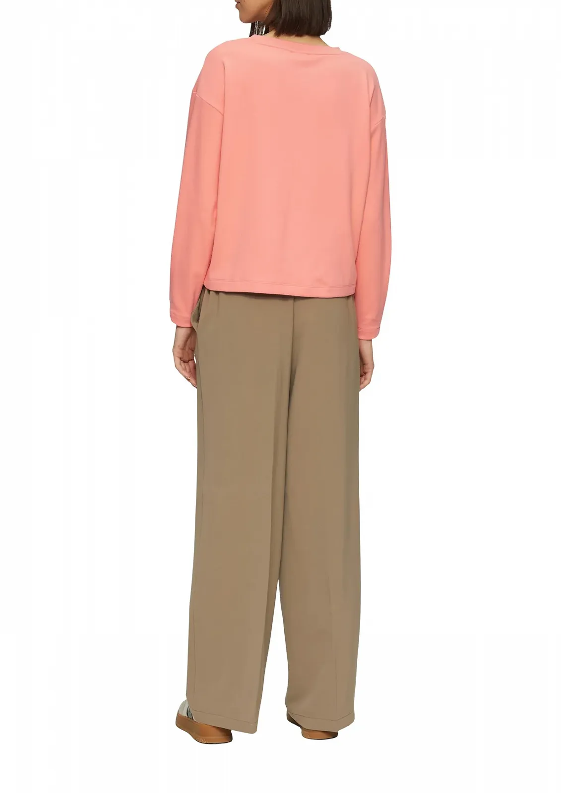 Женская Толстовка s.Oliver С Плиссированной Деталью на Рукаве, фото №4