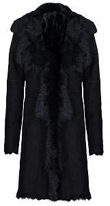 Кожаная Куртка Infnity Leather Toscana из овечьей кожи, замшевая, черная - Фото 1