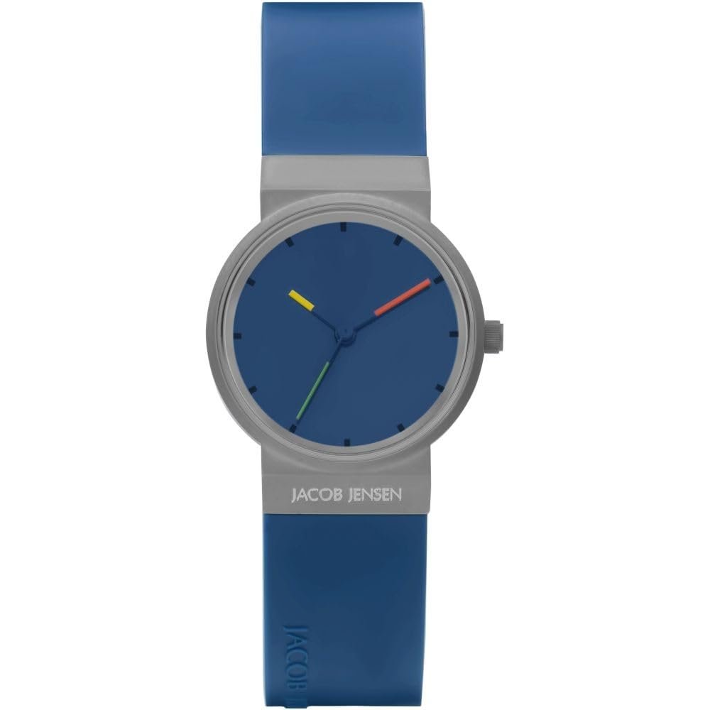 Женские часы Jacob Jensen Quartz 32020798, синий, Ремешок, фото №1
