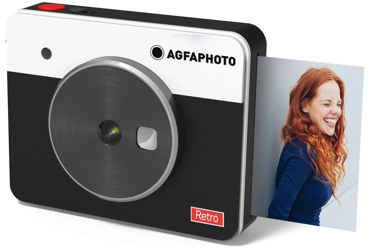Цифрова камера миттєвого друку Agfa Photo Realipix Square S 10 MP Bluetooth Чорний, фото №4