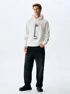 Світшот LTB Yesili Off White synthetic.ua - Фото 1