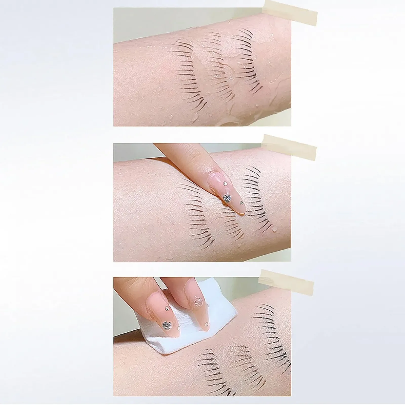 Підводка для очей 3D Waterproof Double Pointed Lower Eyelash Pen Чорний + Коричневий, фото №4 Підводка для очей 3D Waterproof Double Pointed Lower Eyelash Pen Чорний + Коричневий, фото №4