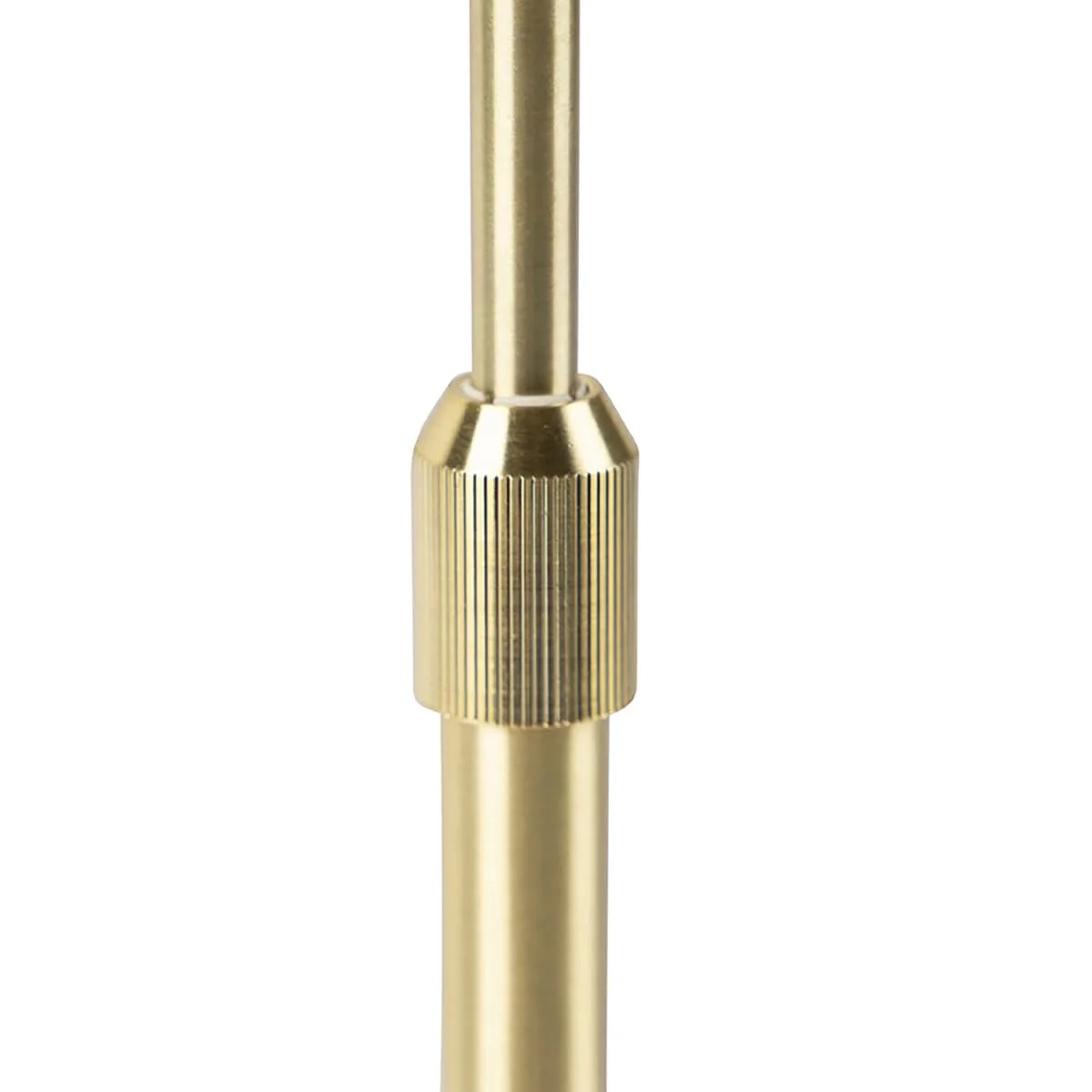 Настільна лампа Qazqa Parte Gold Brass Adjustable 35 см Білий, фото №7