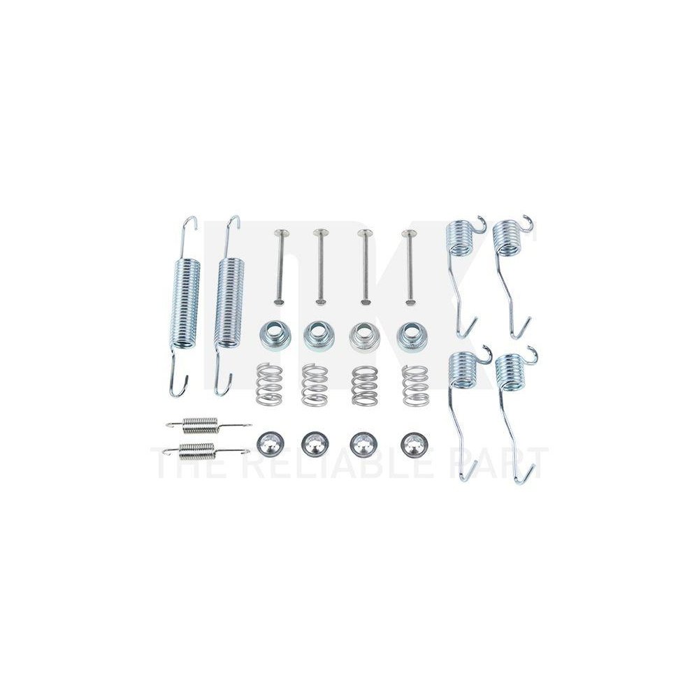 Комплект аксессуаров, тормозные колодки NK 79991037, задний мост, фото №1