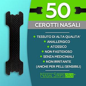 Пластирі для носа проти хропіння, пачка 50 шт., чорні, для жінок та чоловіків, довготривалі, преміальна тканина, антиалергенні, без медикаментів synthetic.ua - Фото 1