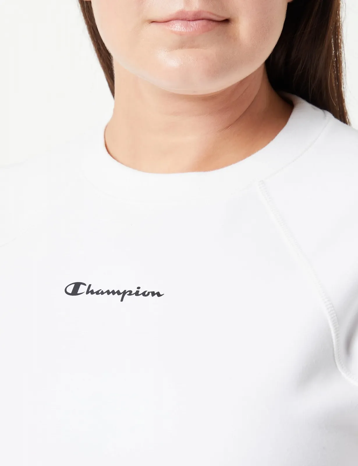 Женская Толстовка Champion Legacy American Tech W Stretch Polycotton Interlock Круглый вырез, фото №2