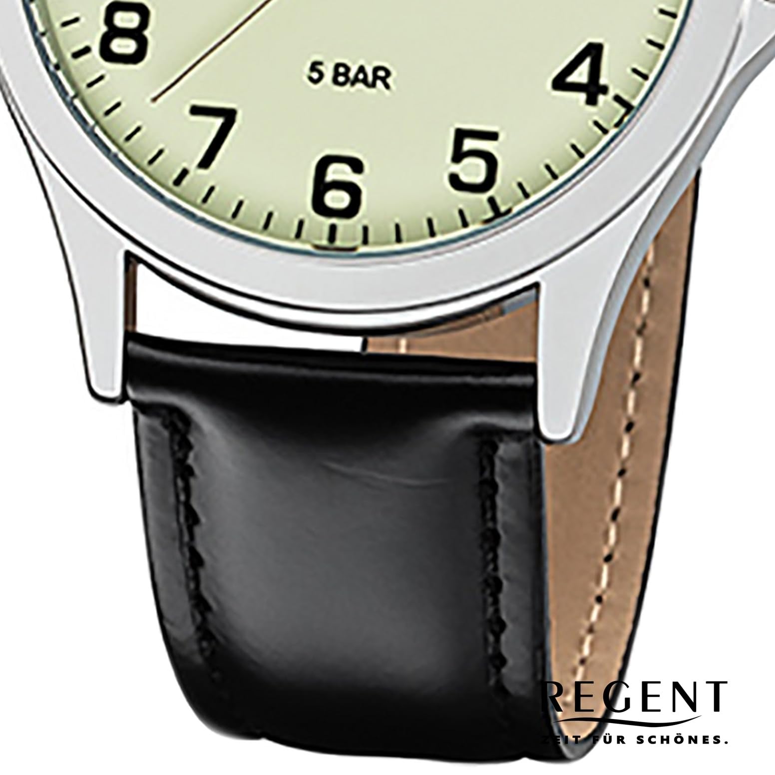 Годинник Regent Herren Analog Miyota 2035 з штучним шкіряним ремінцем 11110757, фото №2