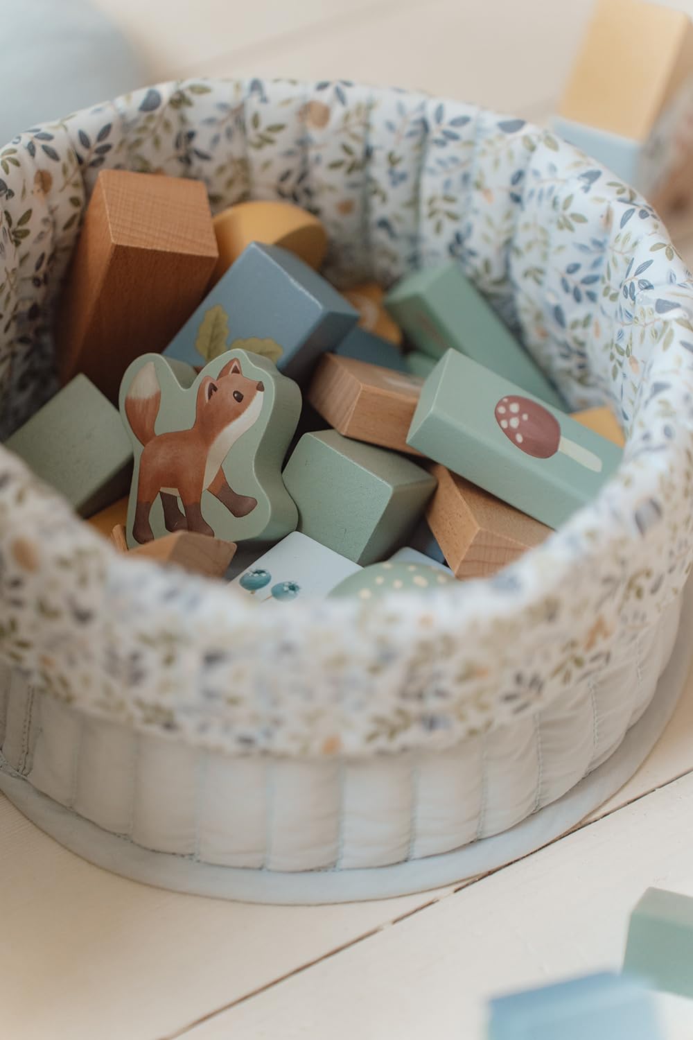 Кубики Little Dutch Forest Friends 7245 FSC Деревянные 50 Штук в Коробке Синие, фото №5 Кубики Little Dutch Forest Friends 7245 FSC Деревянные 50 Штук в Коробке Синие, фото №5