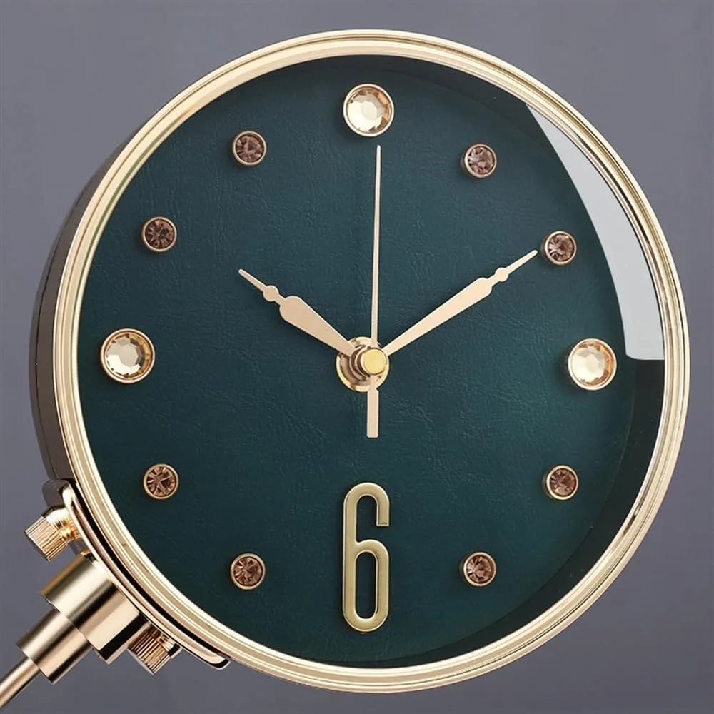 Настольные часы Aioneer, простые, тихие, не тикающие, из сплава, фото №4 Настольные часы Aioneer, простые, тихие, не тикающие, из сплава, фото №4