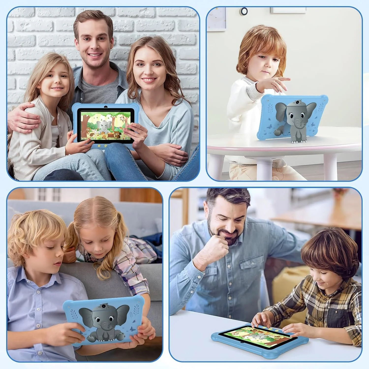 Планшет 7" Redbeat B1 2+4/32GB 3G 1-SIM 4 ядра Android 11 Чорний/Синій, фото №5 Планшет 7" Redbeat B1 2+4/32GB 3G 1-SIM 4 ядра Android 11 Чорний/Синій, фото №5