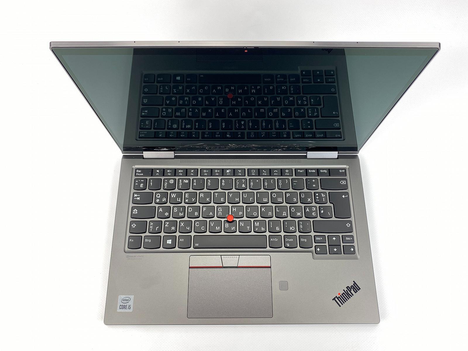 Ноутбук 14" Lenovo Thinkpad X1 Yoga G5 i5-10210U 16/256GB Потребує ремонту, фото №1