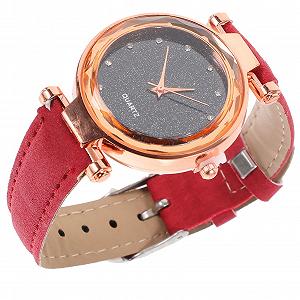 Женские Часы LIFKOME Luminous Инкрустированные Стразами Ретро Фиолетовый - Фото 1