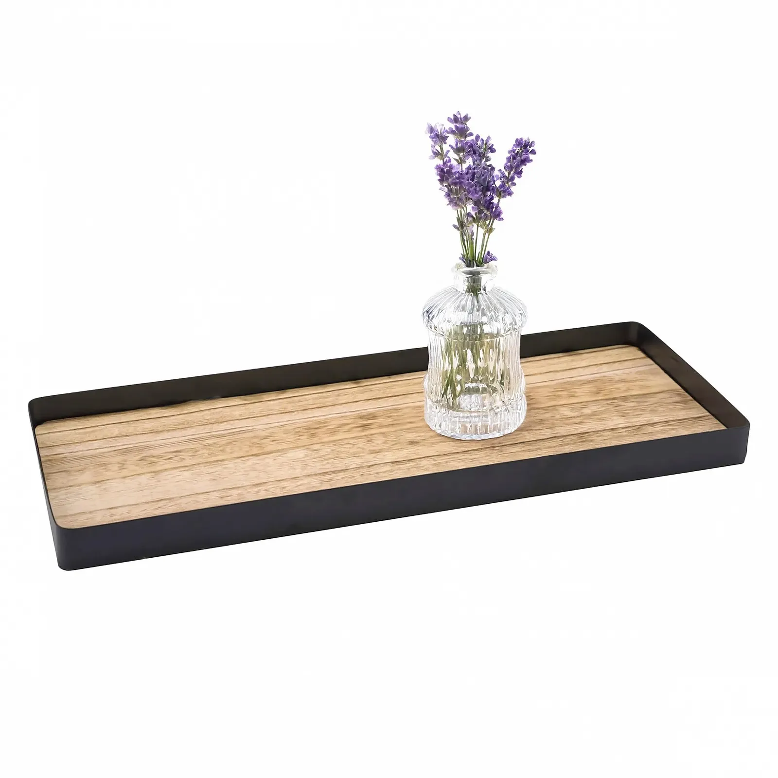 Декоративний піднос Чорний, Натуральний, фото №1