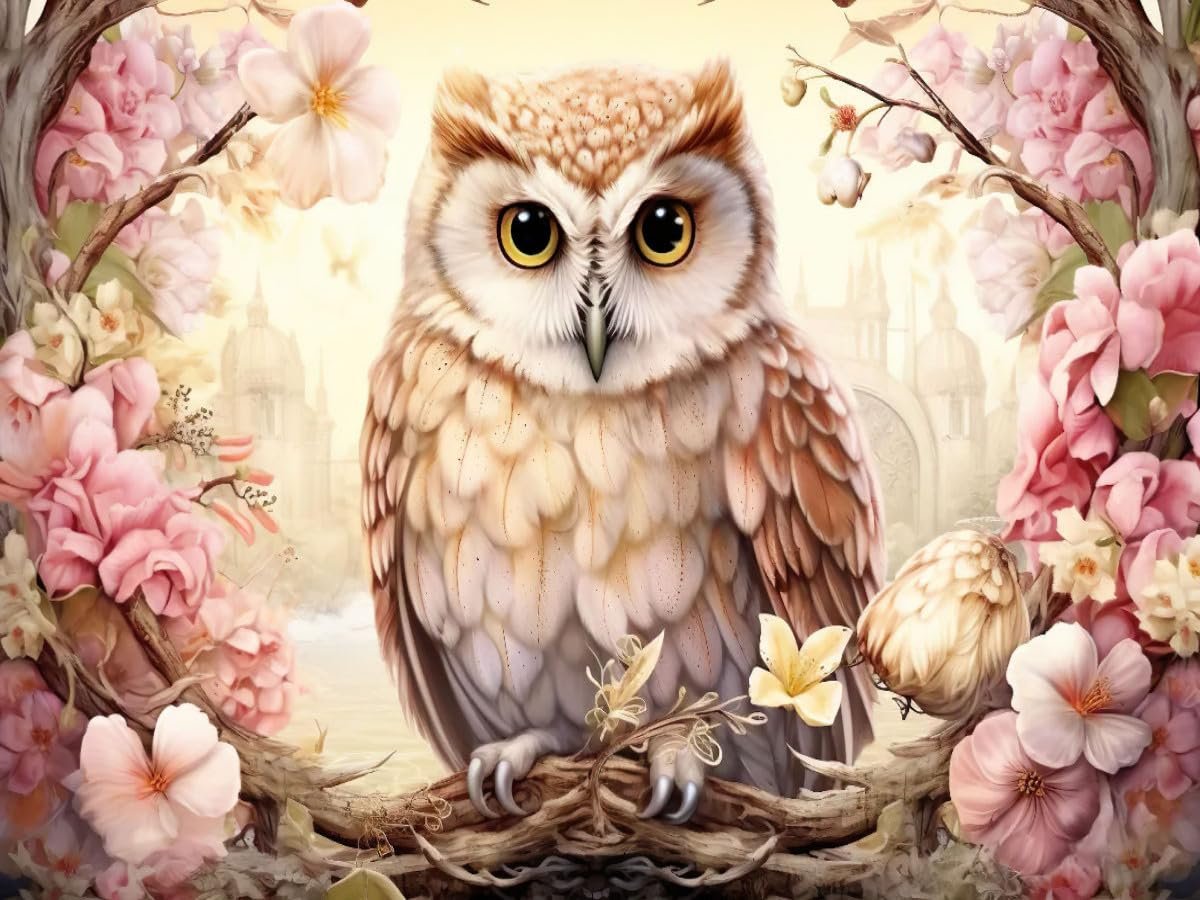 Пазл CALVENDO Curious Owl 1000 элементов 64 x 48 см, фото №2