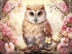 Пазл CALVENDO Curious Owl 1000 элементов 64 x 48 см synthetic.ua - Фото 1
