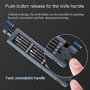 Набір викруток Navegando Mini Precision 44 в 1 synthetic.ua - Фото 1