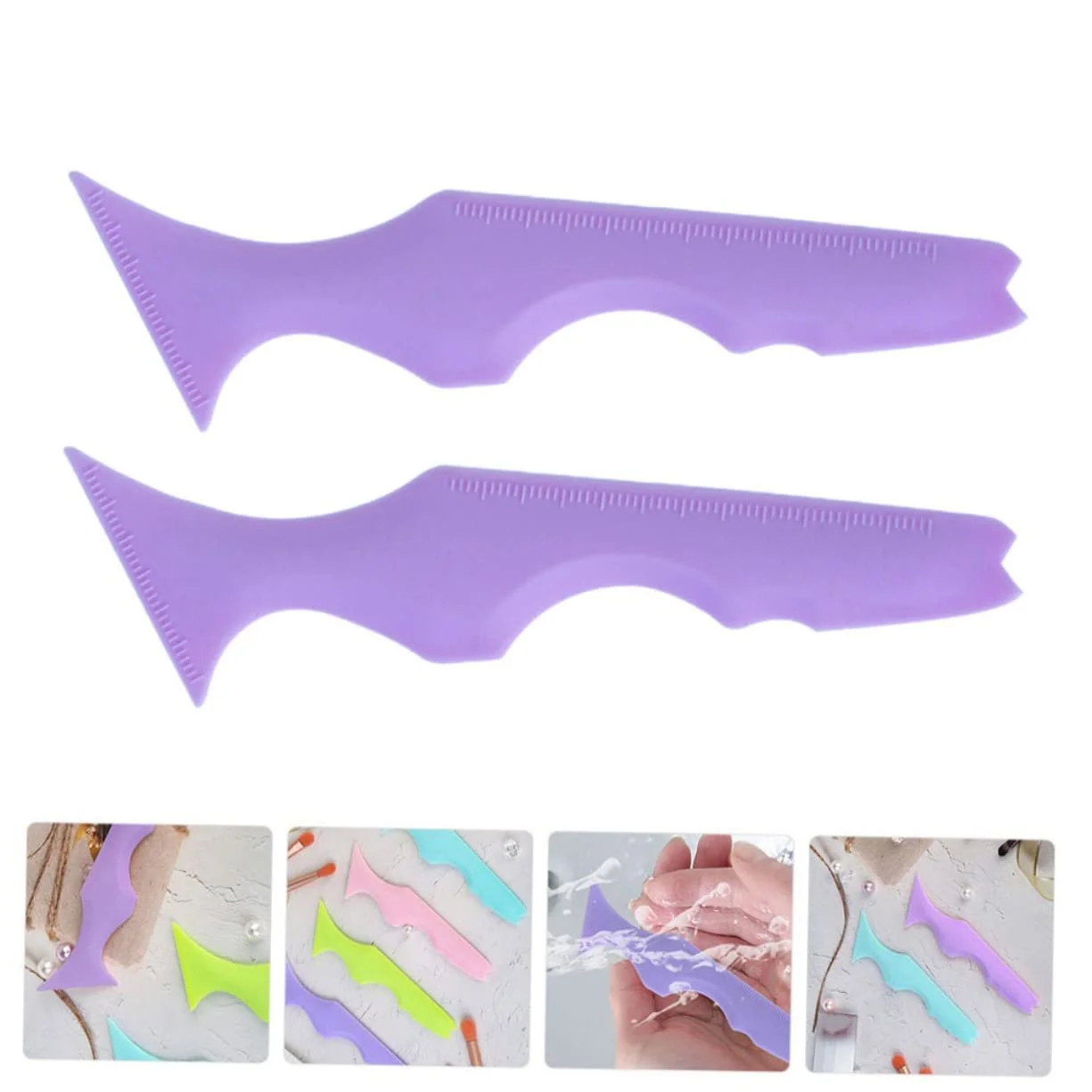 Шаблон для підводки Ipetboom Силіконовий З крилами, фото №2 Шаблон для підводки Ipetboom Силіконовий З крилами, фото №2