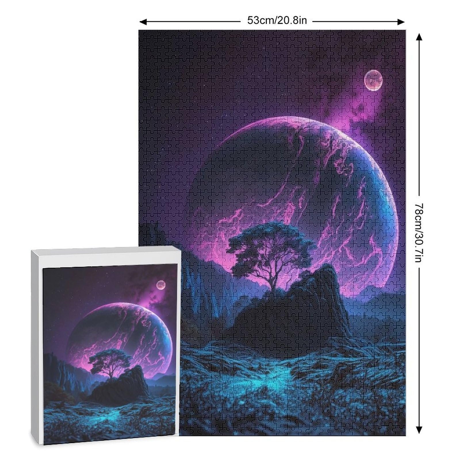 Пазл Neon Planet 1000 елементів 78 x 53 см, фото №2