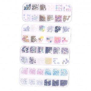 Стразы для ногтей FOMIYES, набор 4 шт. - Фото 1