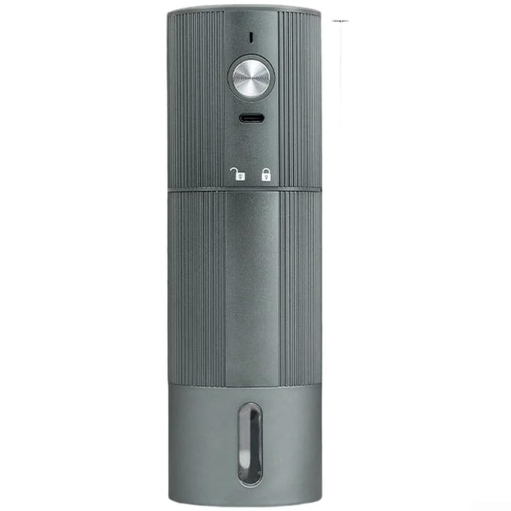 Электрическая кофемолка, USB-C перезаряжаемая с регулируемой точностью помола, 304 Нержавеющая сталь (B), фото №1