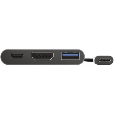 Концентратор Trust Dalyx 3-in-1 Multiport USB-C Adapter Aluminium 23772, фото №11