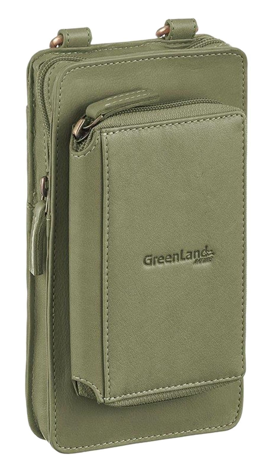 Кошелек-чехол для мобильного телефона Greenland Nature Nature Soft Кожа 11 см, Зеленый, фото №2