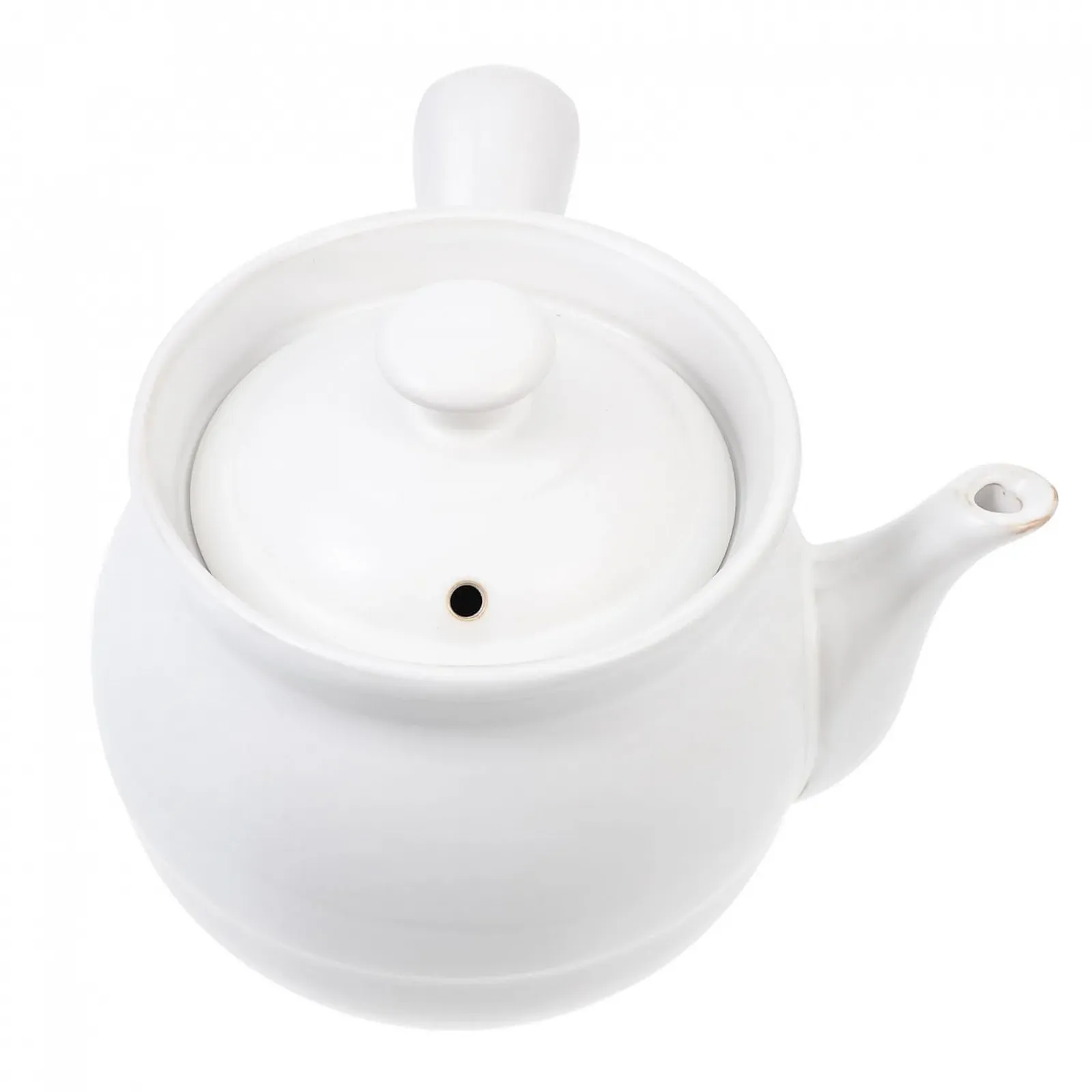 Горшок для приготовления керамический для трав и чая термостойкий с эргономичной ручкой, фото №1