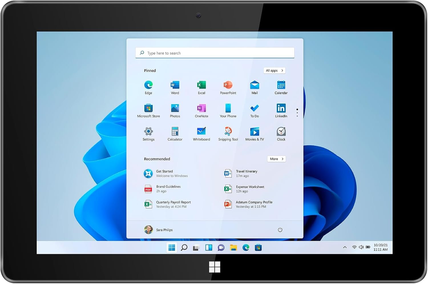 Планшет 10.1" Kruger&Matz Edge 1089 8/256GB Wi-Fi 2 ядра Windows 11 Pro Черный, фото №4