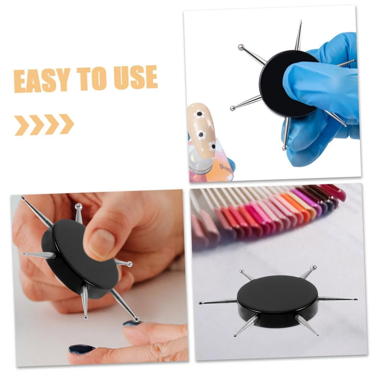 Инструмент для маникюра Beaupretty 2 шт. Акрил и нержавеющая сталь для детального нейл-арта и точечной росписи, фото №4 Инструмент для маникюра Beaupretty 2 шт. Акрил и нержавеющая сталь для детального нейл-арта и точечной росписи, фото №4